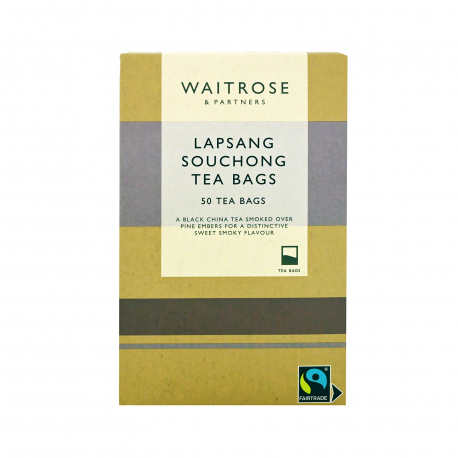 WAITROSE ΤΣΑΙ LAPSANG SOUCHONG (50φακ)