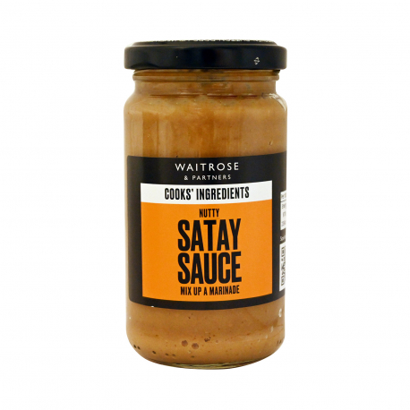 Waitrose σάλτσα nutty satay sauce - νέο προιόν (180g)