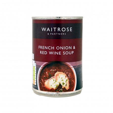 Waitrose σούπα έτοιμη french onion & red wine - νέο προιόν (400g)