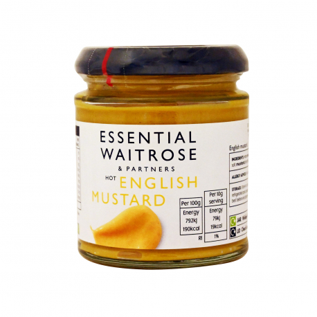 Waitrose μουστάρδα english mustard - νέο προιόν, vegetarian (180g)