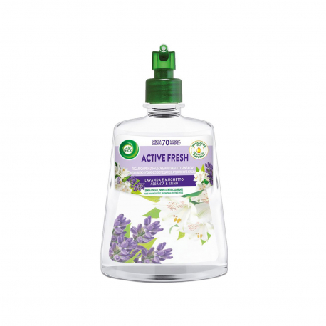 AIRWICK ΑΝΤΑΛΛΑΚΤΙΚΟ ΣΥΣΚΕΥΗ ΔΙΑΧΥΣΗΣ ΑΡΩΜΑΤΟΣ ACTIVE FRESH ΛΕΒΑΝΤΑ & ΚΡΙΝΟ (228ml)