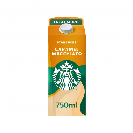 Starbucks ρόφημα γάλακτος με καφέ caramel macchiato (750ml)