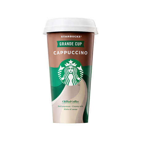 Starbucks ρόφημα γάλακτος με καφέ cappuccino (330ml)