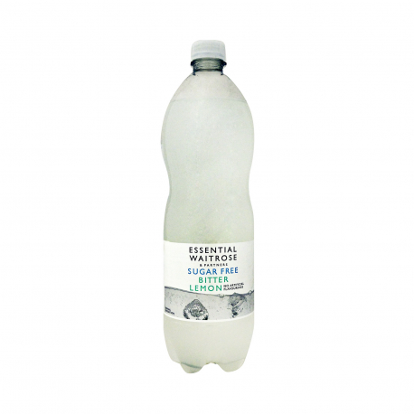 Waitrose αναψυκτικό essential/ sugar free bitter lemon (1lt)