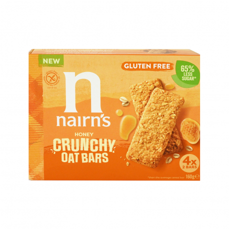 NAIRN'S ΜΠΑΡΑ ΒΡΩΜΗΣ HONEY CRUNCHY - Χωρίς γλουτένη (160g)