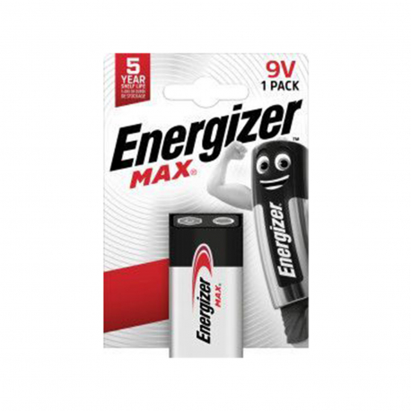 Energizer μπαταρίες αλκαλικές max 9V