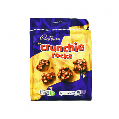 Cadbury σοκολατάκια crunchie rocks - νέο προιόν (110g)