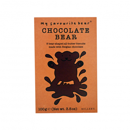 ARTISAN BISCUITS ΜΠΙΣΚΟΤΑ CHOCOLATE BEAR - Νέο προιόν (100g)