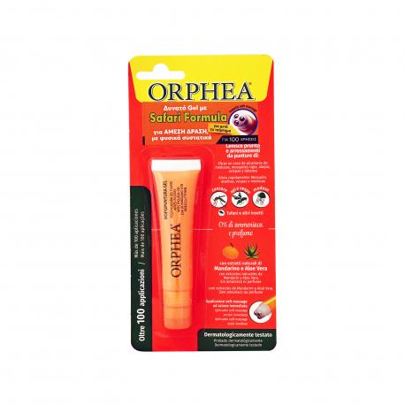 Orphea gel μετά τσίμπημα safari formula - νέο προιόν (10ml)