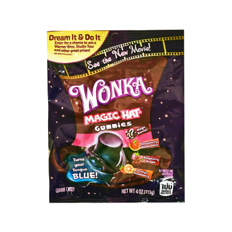 WONKA ΚΑΡΑΜΕΛΕΣ MAGIC HAT GUMMIES - Νέο προιόν (113g)