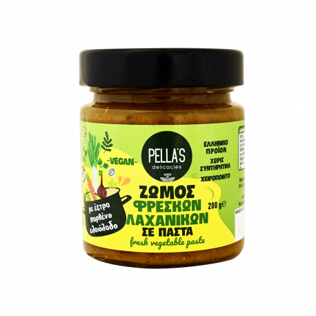 PELLA'S ΖΩΜΟΣ ΣΕ ΠΑΣΤΑ ΛΑΧΑΝΙΚΩΝ - Νέο προιόν,Vegan (200g)