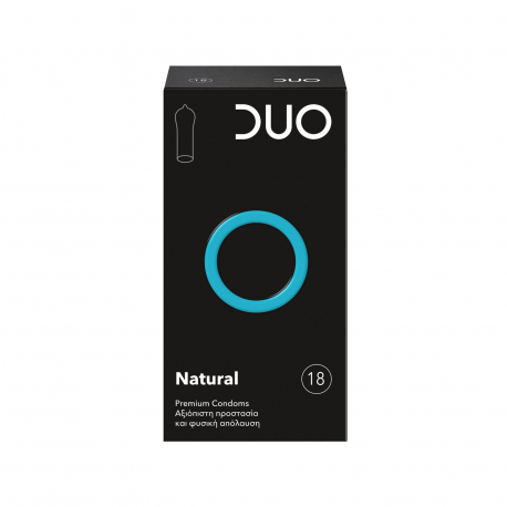 Duo προφυλακτικά natural (18τεμ.)