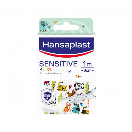 HANSAPLAST ΕΠΙΔΕΣΜΙΚΑ ΠΑΙΔΙΚΑ SENSITIVE KIDS ANIMALS (10τεμ)