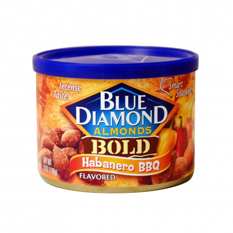 BLUE DIAMOND ΑΜΥΓΔΑΛΑ BOLD HABANERO BBQ - Νέο προιόν (170g)