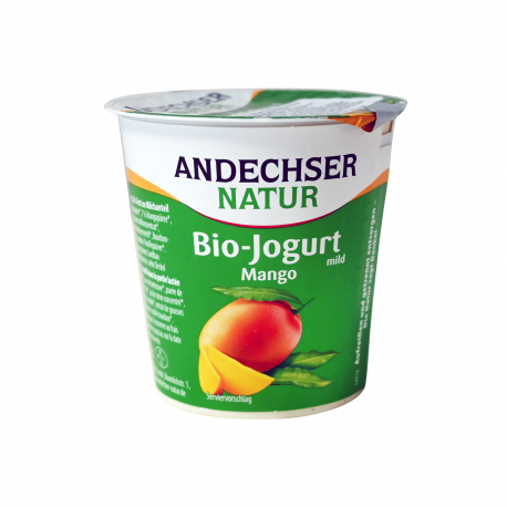 Andechser natur επιδόρπιο γιαουρτιού mango - βιολογικό, νέο προϊόν (150g)