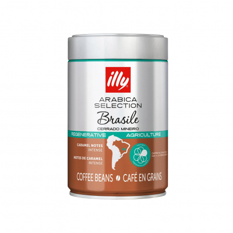 Illy καφές espresso brasile - νέο προιόν (250ml)