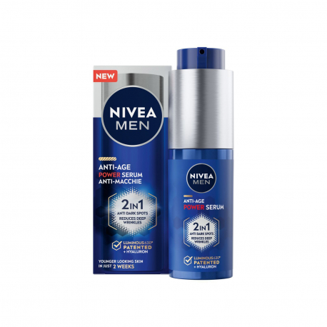 Nivea serum προσώπου men anti age power (30ml)