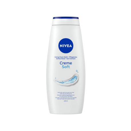 Nivea αφρόλουτρο creme soft (650ml)