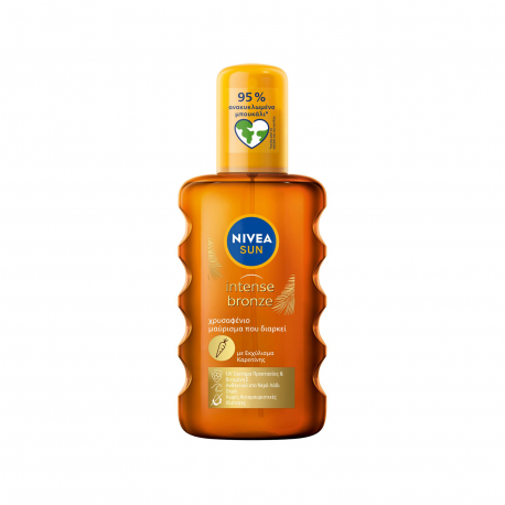 Nivea αντηλιακό λάδι spray sun carotene (200ml)