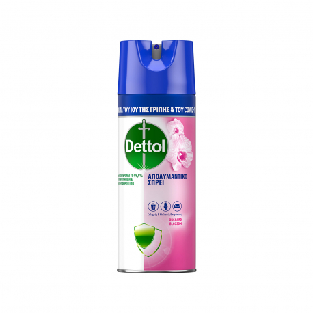 Dettol spray απολυμαντικό all in one orchard blossom (400ml)