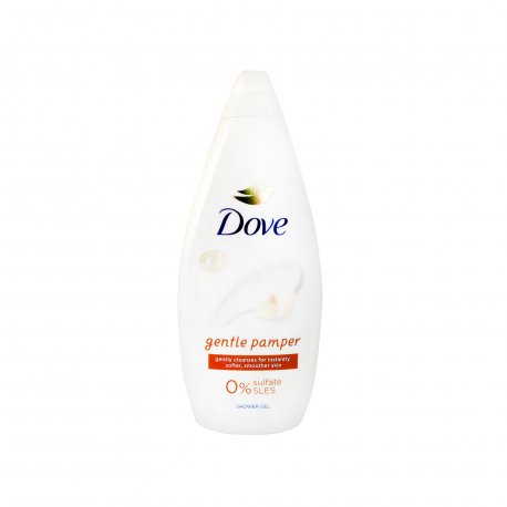 Dove αφροντούς gentle pamper 0% sulfate - νέο προιόν (720ml)