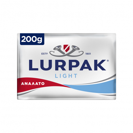 LURPAK ΒΟΥΤΥΡΟ ΕΛΑΦΡΥ, ΑΝΑΛΑΤΟ - Νέο προιόν (200g)