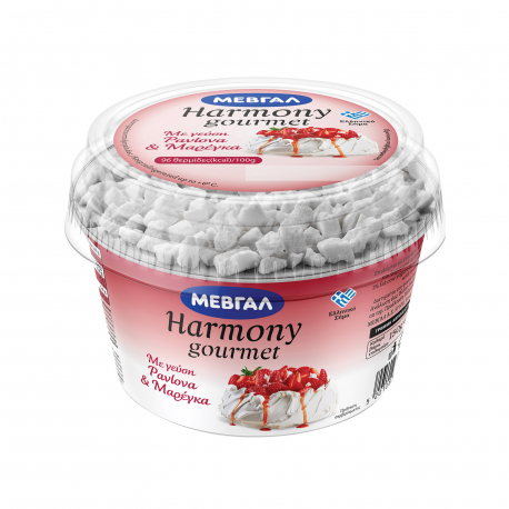 ΜΕΒΓΑΛ ΕΠΙΔΟΡΠΙΟ ΓΙΑΟΥΡΤΙΟΥ HARMONY GOURMET ΓΕΥΣΗ ΠΑΒΛΟΒΑ & ΜΑΡΕΓΚΕΣ (156g)