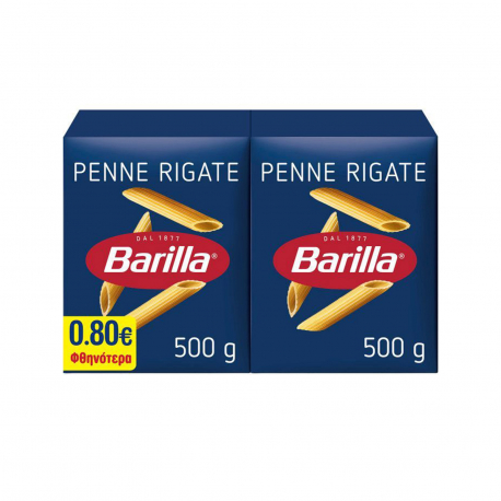 Barilla πάστα ζυμαρικών penne rigate No. 73 (500g) (-0.8€)