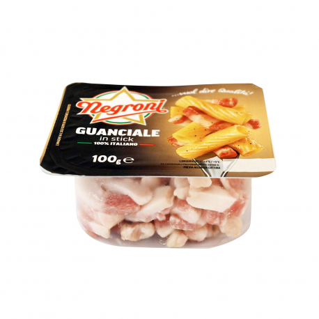 NEGRONI ΜΠΕΙΚΟΝ ΣΕ ΣΤΙΚ GUANCIALE - Νέο προιόν (100g)