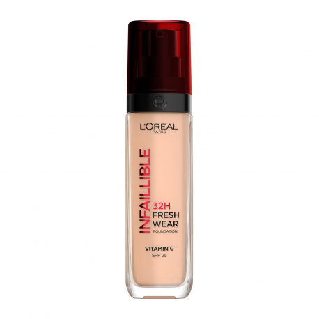 L'OREAL FOUNDATION INFAILLIBLE FRESH WEAR 32H N145 BEIGE ROSE (30ml)