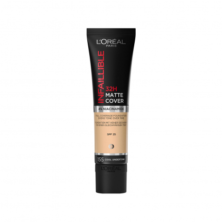 L'OREAL FOUNDATION INFAILLIBLE MATTE COVER 32H 155 (30ml)