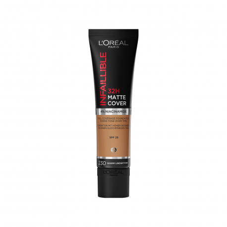 L'oreal foundation infaillible matte cover 32h 230 (30ml)