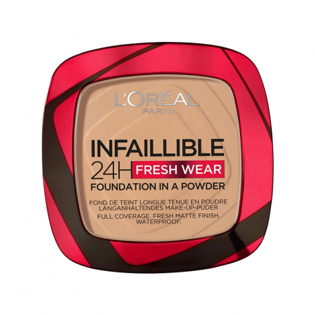 L'oreal πούδρα προσώπου infaillible powder 24h 140 gold beige