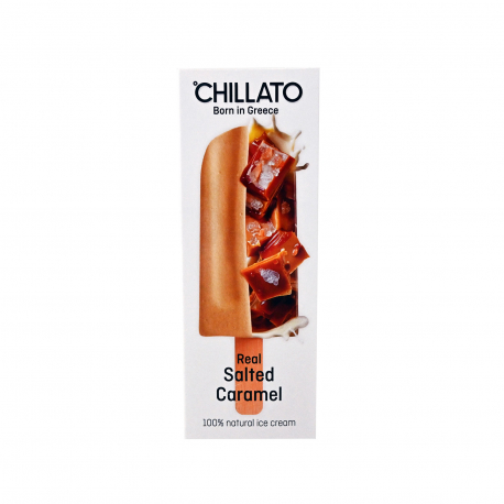 & ice παγωτό ατομικό chillato real salted caramel - νέο προϊόν (60g)