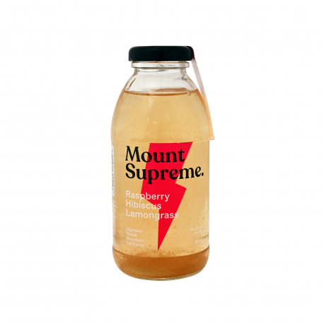 MOUNT SUPREME ΡΟΦΗΜΑ ΚΡΥΟΥ ΤΣΑΓΙΟΥ RASPBERRY HIBISCOUS LEMONGRASS - Νέο προιόν (350ml)