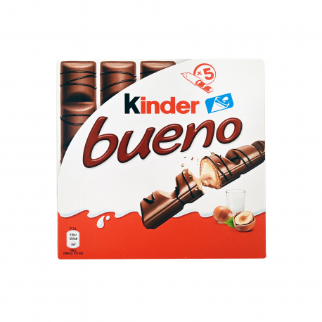 Kinder bueno γκοφρέτα σοκολάτα - νέο προϊόν (107.5g)