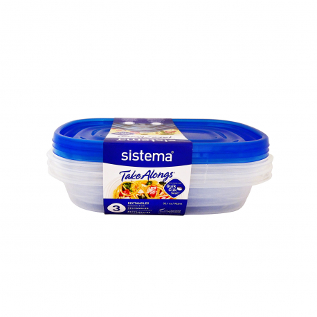 Sistema μπωλ take alongs 950ml (3τεμ.)