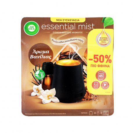 AIRWICK ΑΡΩΜΑΤΙΚΟ ΧΩΡΟΥ ESSENTIAL MIST ΑΡΩΜΑ ΒΑΝΙΛΙΑΣ (20ml)