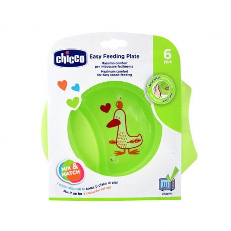 CHICCO ΠΙΑΤΟ ΦΑΓΗΤΟΥ ΠΑΙΔΙΚΟ EASY FEEDING ΣΕ 3 ΧΡΩΜΑΤΑ 6+ ΜΗΝΩΝ