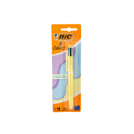 BIC ΣΤΥΛΟ PASTEL BL1 ΚΙΤΡΙΝΟ - Νέο προιόν 