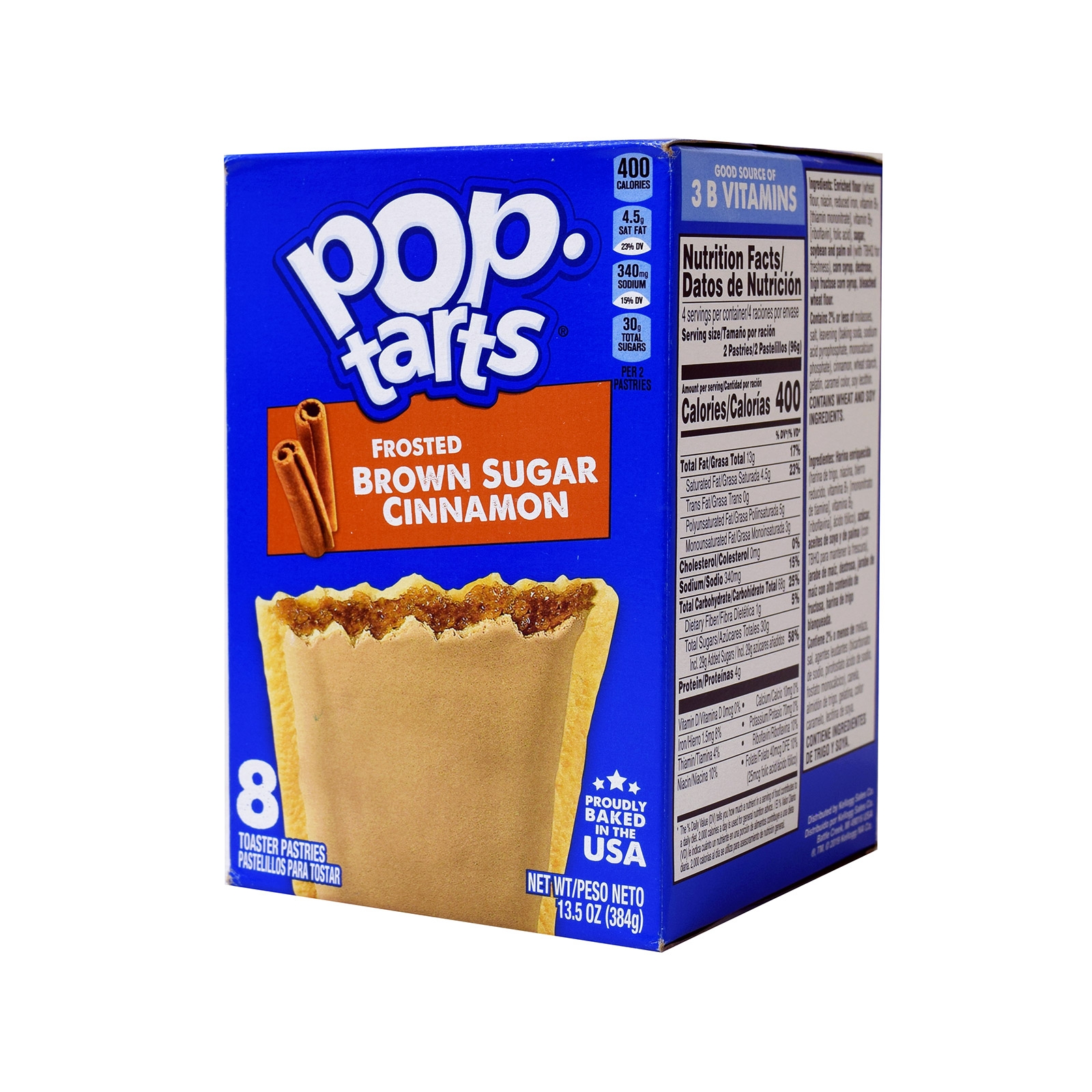 ΓΛΥΚΙΣΜΑ ΤΑΡΤΑΣ 384g Frosted Brown Sugar Cinnamon Kellogg S Pop Tarts ΘΑΝΟΠΟΥΛΟΣ